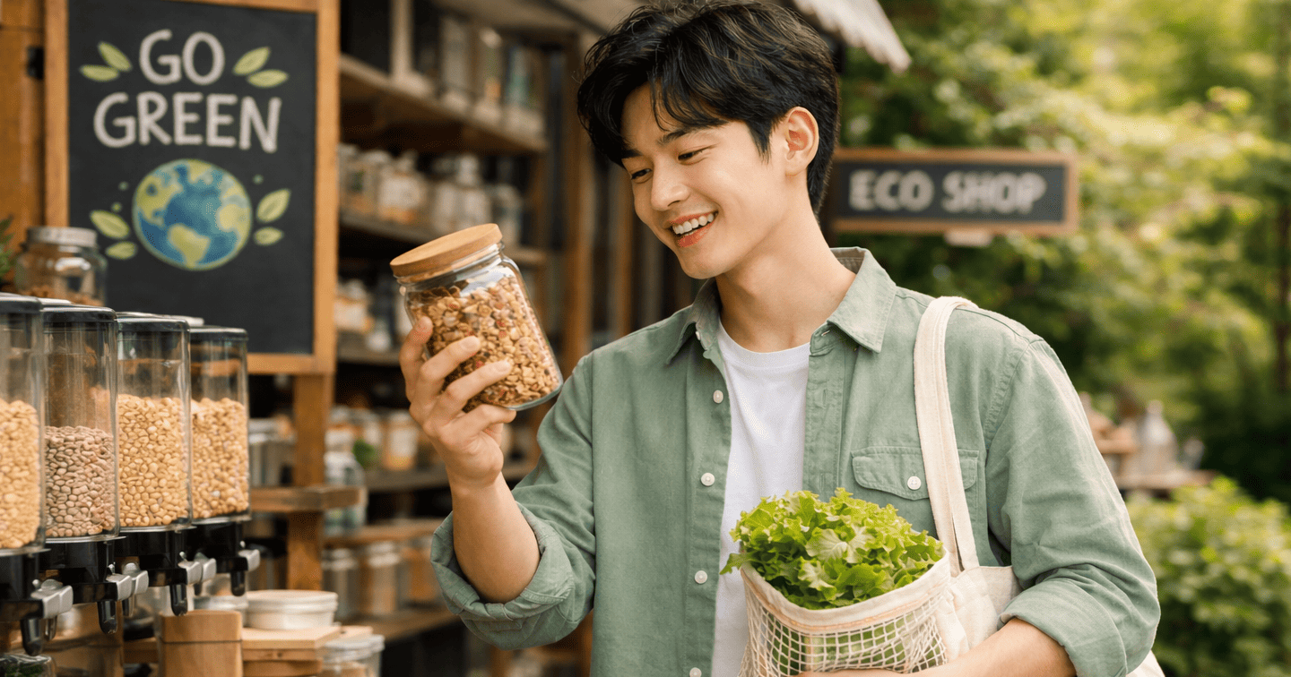 Z세대 친환경 소비 이미지